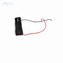 50Pcs 1×18650 Battery Case Holder Socket Wire Junction Box With 15cm Wires
