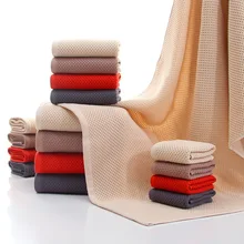 Набор полотенец из хлопка для ванной, полотенце для домашнего текстиля, водопоглощение, простой душевой полотенце для гостиницы, бизнес-подарки