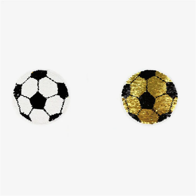 

Clothing Women Diy Patch Reversible change color Football up and down flip sequins biker patches for clothing stranger things