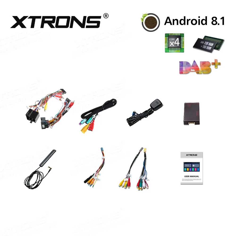 Perfect XTRONS 7" Android 8.1 Radio GPS Car DVD Player RCA RDS USB for Audi A4 S4 B6 B7/RS4 2002 2003 2004 2005 2006 2007 2008/SEAT Exeo 5