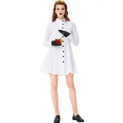 Взрослый белый лабораторный халат Женщины Мужчины доктора униформа медсестры костюм медицинская одежда Хэллоуин Косплей Костюм