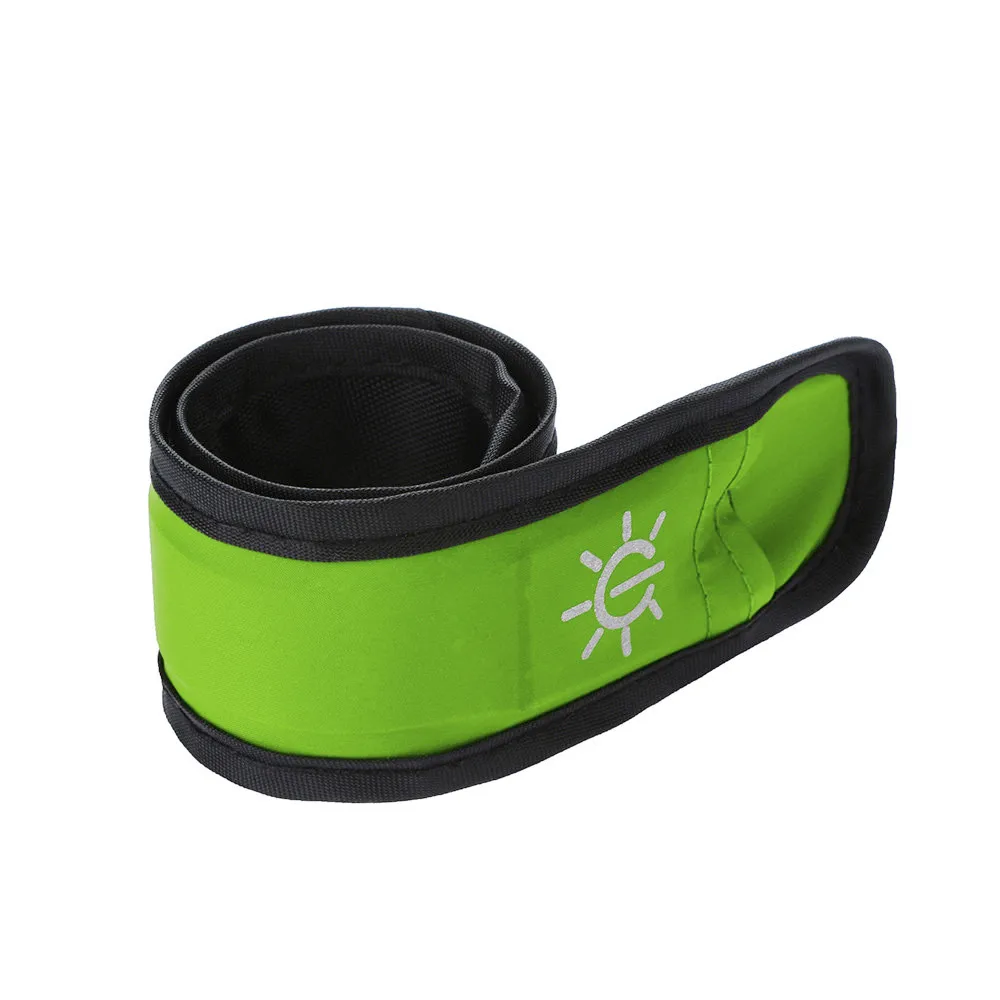 Best New Sport LED Flashing Light Up Glow Bracelet Wristband Vocal Concert Party Props Gift Gym Outdoor Running Cycling Light Lamp#15 16