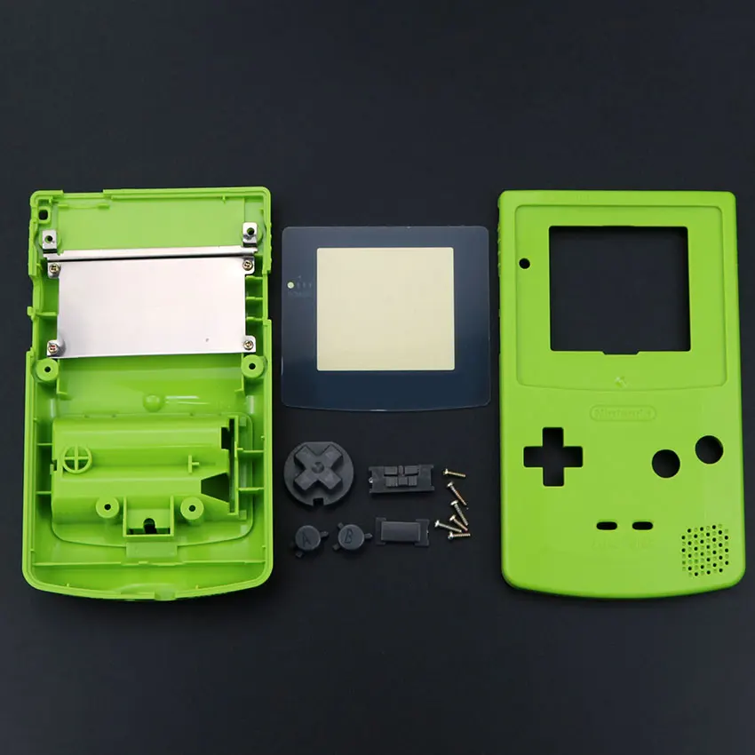 Chenghaoran Gbc 新フルハウジングシェルカバー任天堂ゲームボーイカラー修理部品ハウジングシェルパックボタンネジで Cases Aliexpress