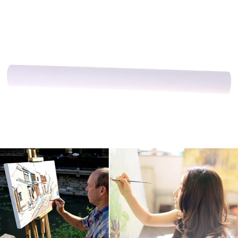 White Crafts Paper Roll Easel Paper Roll for Kids Wall Gift Wrapping Paper  45cm x 10m - AliExpress