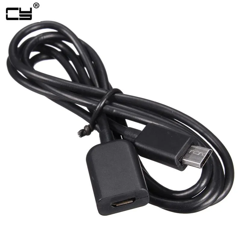 Высококачественный 1 м Micro USB 2 0 B 5-контактный штекер-гнездо m/F УДЛИНИТЕЛЬ для