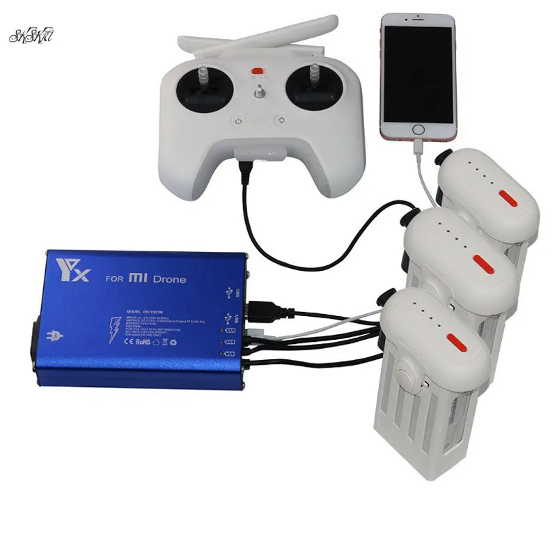  xiaomi drone Charger Battery / remote control / mobile phone tablet Charging for xiao mi drone FIMI