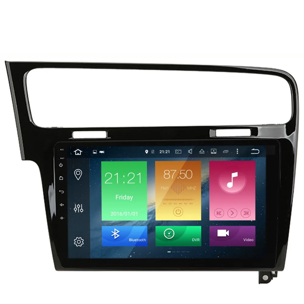 COIKA 10.1" Android 8.0 System Car Head Unit Stereo For Volkswagen Golf