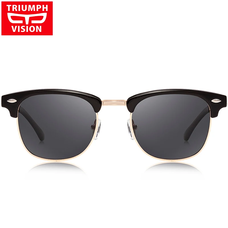 Мужские и женские классические поляризационные очки TRIUMPH VISION Полуободковые