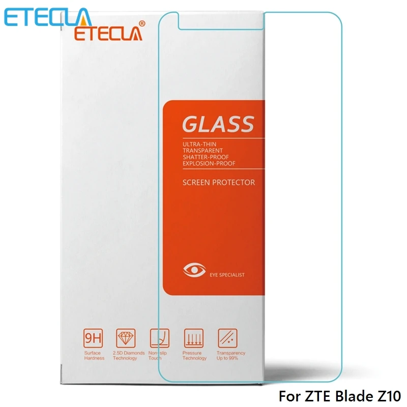 Для ZTE Blade Z10 стекло закаленное на защита для экрана 0 26 мм 9h стеклянная