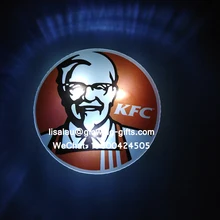 SL заказной KFC светодиодный мигающий acrlyic значок с мигающим светодиодом рекламные подарки