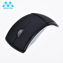 MEMTEQ 2,4 ГГц Беспроводная складная Складная оптическая компьютерная мышь 1200 dpi Arc USB приемник Игровые Мыши для ноутбуков настольных ПК