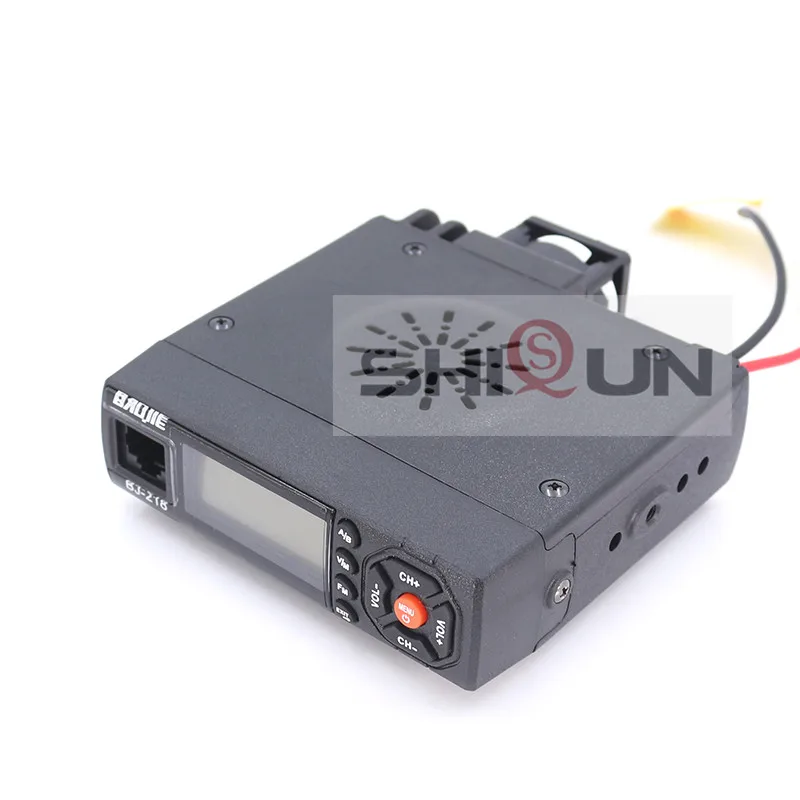 25 Вт Мобильная Автомобильная рация BJ 218 с антенной SG M507 Z218 UHF VHF двухдиапазонное