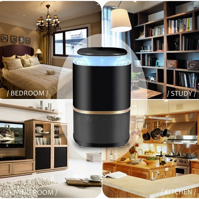 

Mosquito Killer Lamps Device Lamp Mosquito-repellent USB Photocatalyst Control LED Intelligent Optical With