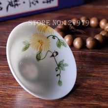 В продаже! Подлинная Цзиндэчжэнь ручная роспись Бамбуковая Шляпа чашка, фарфоровая чашка, кунг-фу чайная чашка, 10 моделей на выбор