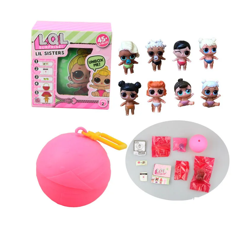 8 Type Baby Type Lol L O L Surprise Doll Tear Open Change Egg Boneca Surpresa