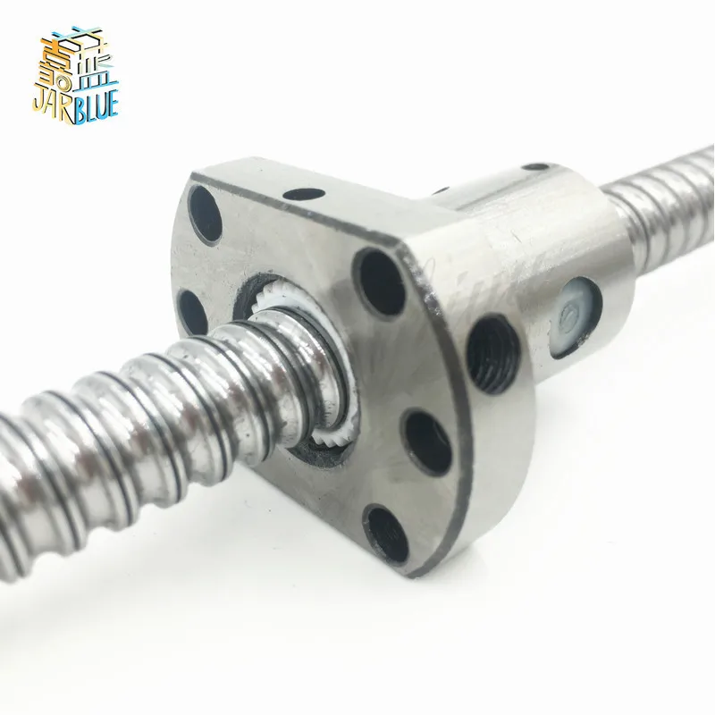 12 мм 1204 ШВП проката C7 ballscrew SFU1204 100 с одним фланец гайка для ЧПУ части|Линейные