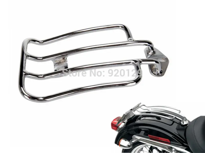 

Motorcycle parts For Harley-Davidson Sportster XL883 1200 2004-2015 Solo Seat Luggage Rack Chrome