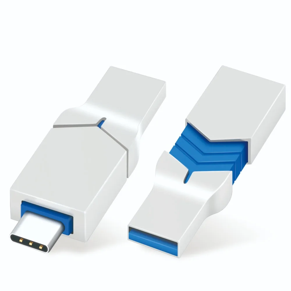 LEIZHAN Flash USB 3,0 128 gb type C USB флэш-накопитель высокоскоростной Tipo C Флешка телефон Memoria USB 64 ГБ 32 ГБ 16 ГБ USB накопитель