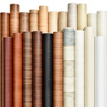 ПВХ Самоклеящиеся обои ремонт мебели водостойкие наклейки s Кухонные Шкафы Декоративные деревянный гардероб наклейка на дверь