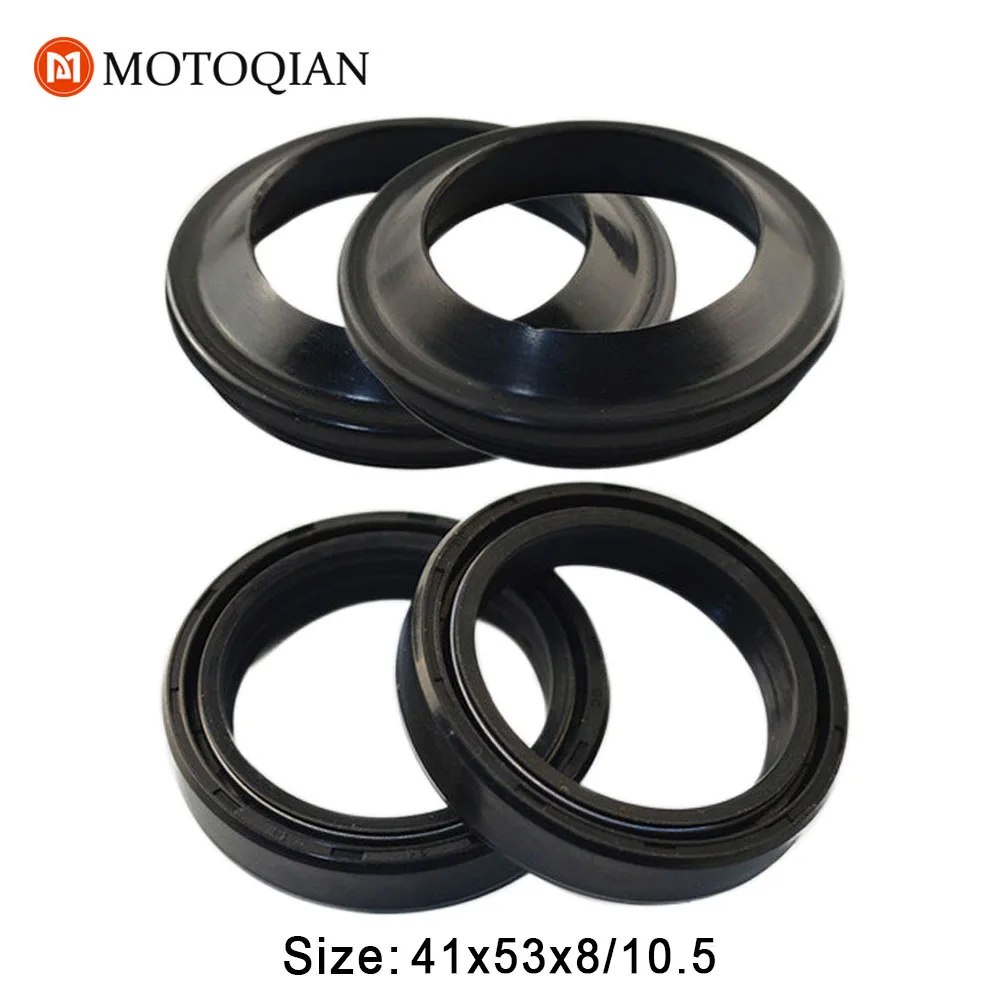 

41 53 8/10.5 Oil Seals Dust Seals Motorcycle Front Fork Absorber Parts for APRILIA HONDA KAWASAKI SUZUKI YAMAHA PIAGGIO