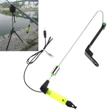 Аксессуары для рыбалки светодиодный индикатор рыболовная вешалка для ловли карпа свингер сигнализация укуса с подсветкой снасти инструменты