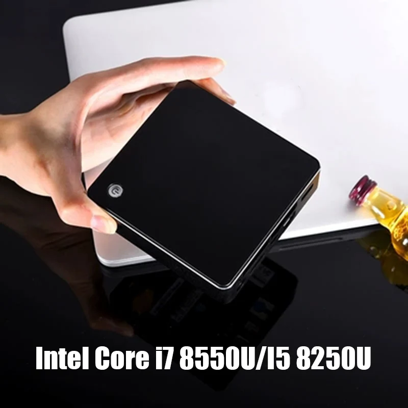 Kaby See R Core i7 8550U mini pc windows 10 pro intel UHD graphics Core i5 8250U leistungsstarke mini pc DDR4 ram M.2 NGFF/PCIE 22*80