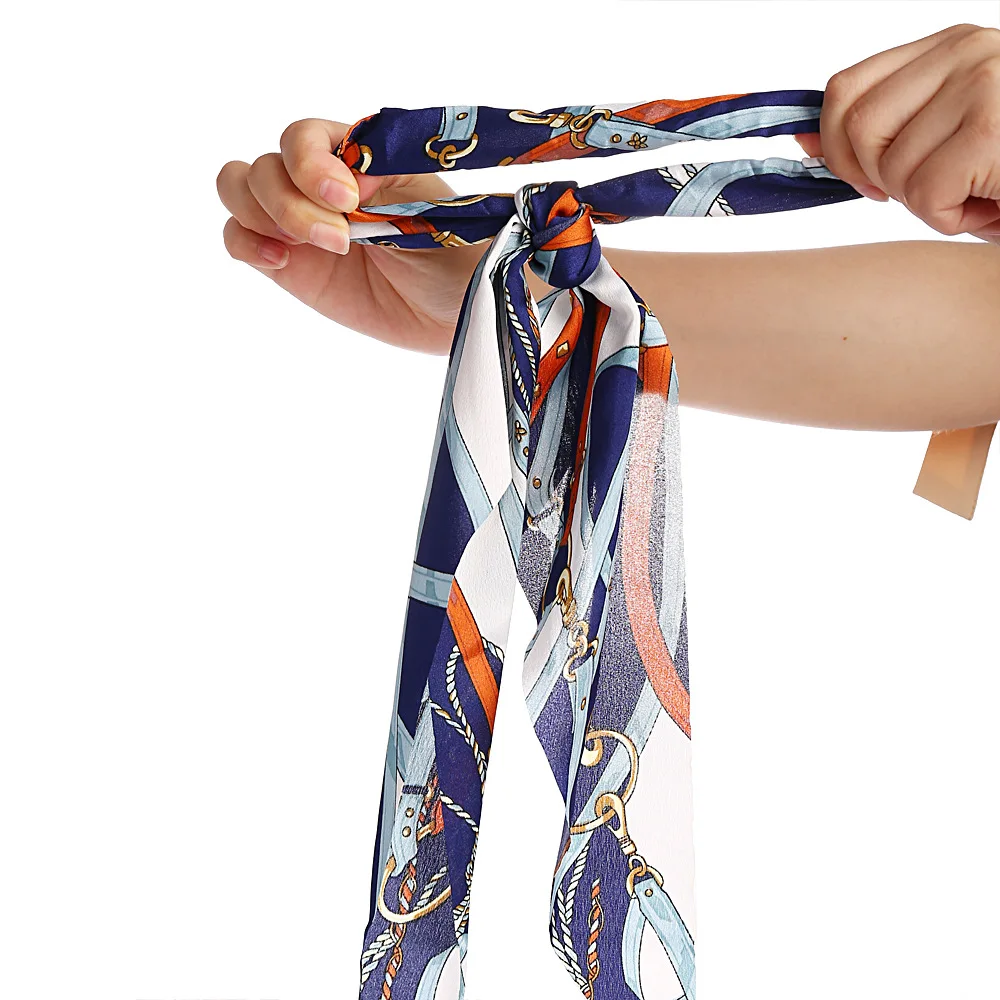 Стример цветочный принт резинки банты для девочек шарф для Волос Эластичный обруч с бантиком волосы резиновые завязки аксессуары для волос
