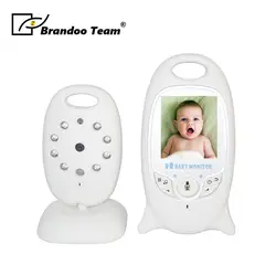 Brandoo 2 дюймов Беспроводной Электронный няня Радио Видео камера Детские няня, безопасность ночное видение температура мониторы