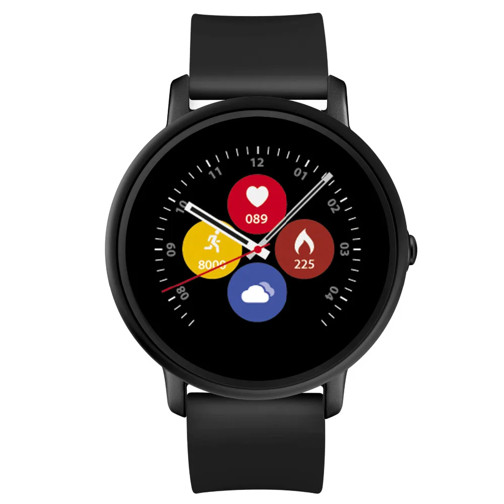 

ZGPAX Smart Sports Health Bracelet Full Touch Round Screen Water Proof Fitness Sports Tracking Bluetooth Pairing Smartphone