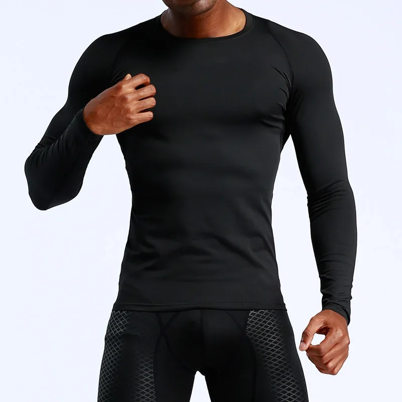 long sleeve tight workout top