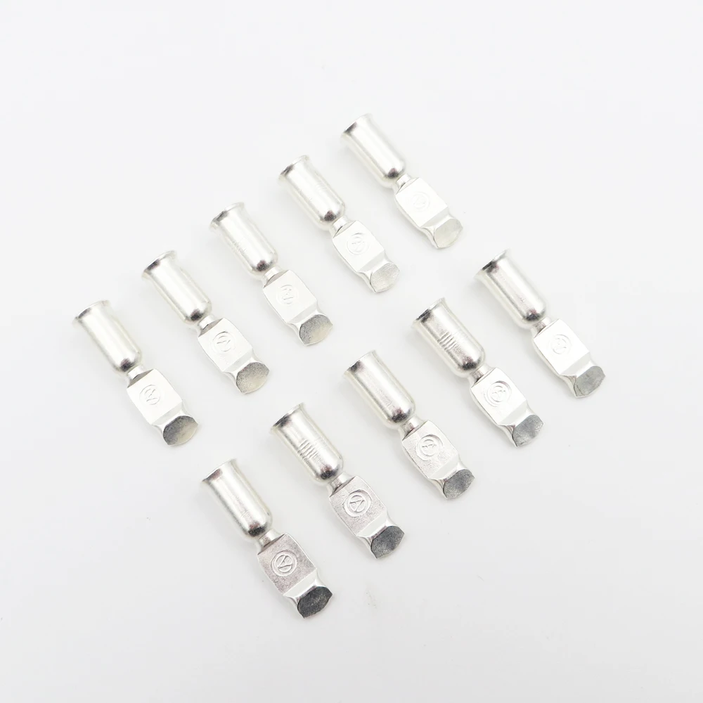 10PCS X Copper Contacts 6# 8# for SH50 Connector plug SMH 50A 600V battery charge inside quickly connect connector