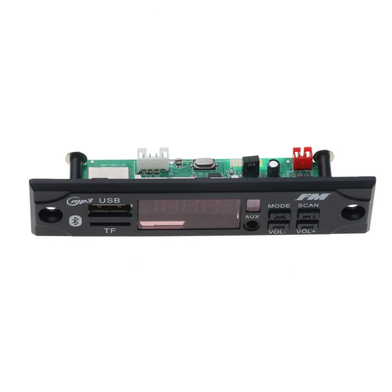 12V Wireless Bluetooth Audio Decoder Board Module Car MP3 Player MP3 WMA WAV AUX 3.5MM USB TF FM decoder board DIY Speaker for C