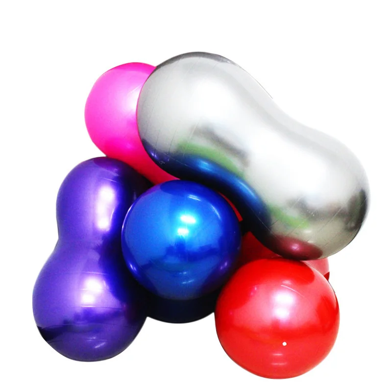 

1 pc Peanut Fitness Fitball Gym Yoga Pilates Ball Exercise Training Ball Comprehensive Crossfit