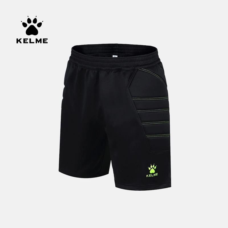 KELME Men's Football Shorts Goalkeeper Shorts Soccer Uniforms Traning Shorts Football Jerseys  Soccer Sets  Male K15Z408