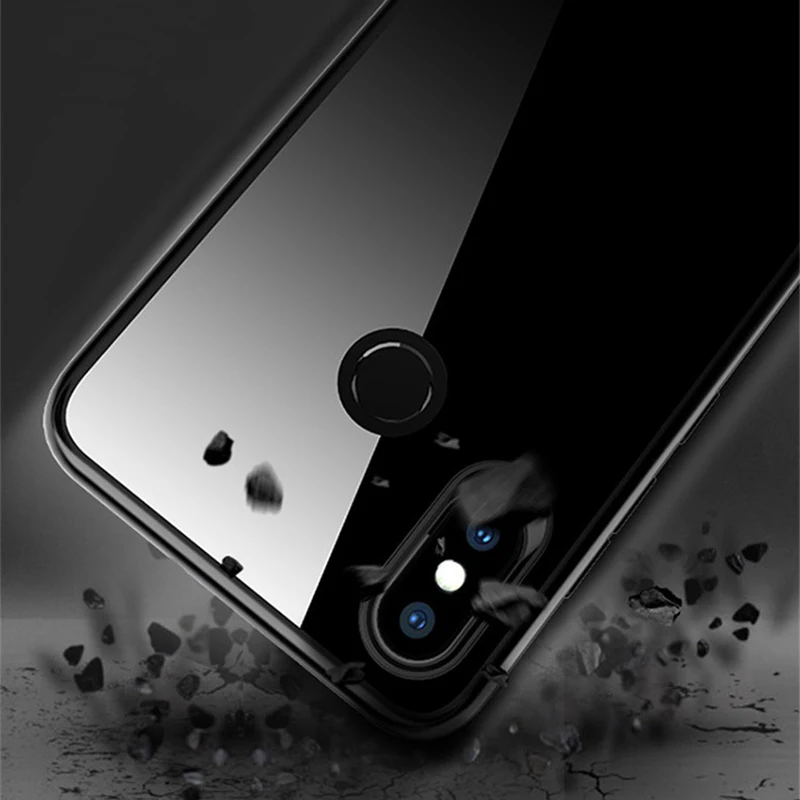 For Xiaomi Mi8 Case 2 in 1 HD Transparent Hard PC + Soft TPU Shockproof Phone Back Cover For Xiaomi Mi 8 Armor Cover Fundas Capa (6)