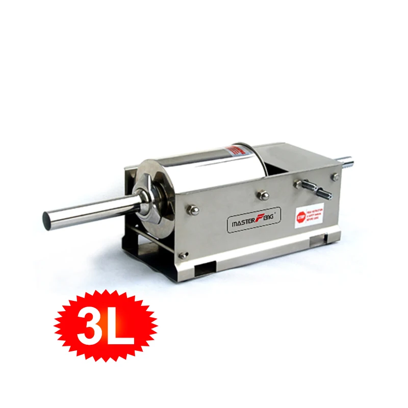  3L/5L/7L Manual Sausage Syringe Commercial Stainless Steel Sausage Filling Machine Kitchen Meat Stu - 32962749839
