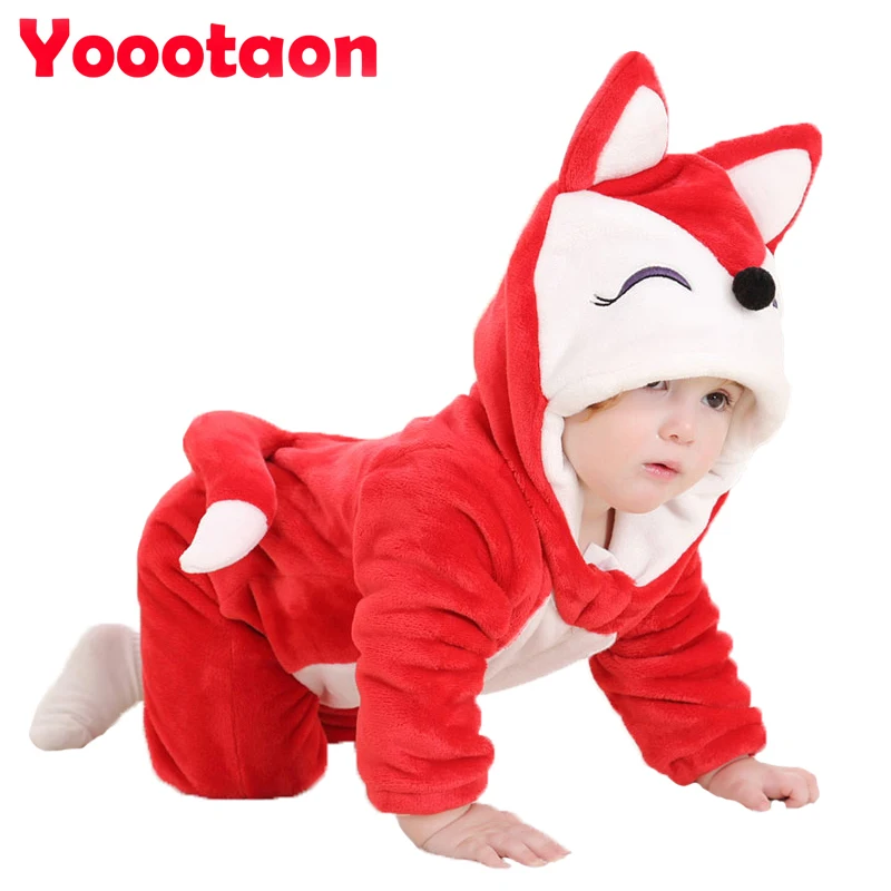 High quality lovely baby clothes One Pieces for newborn Cartoon Animal