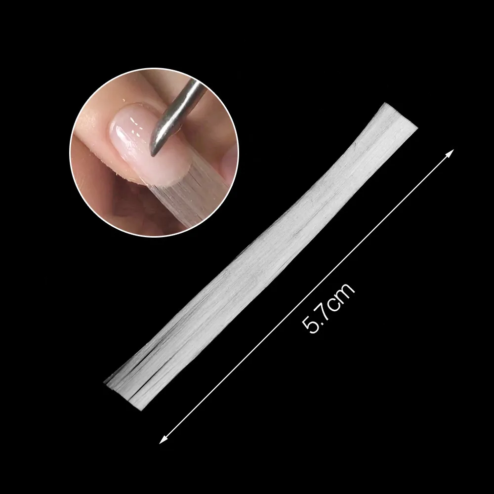 Nailart наращивание Fibernails Fiberglas форма для ногтей Акриловые наконечники