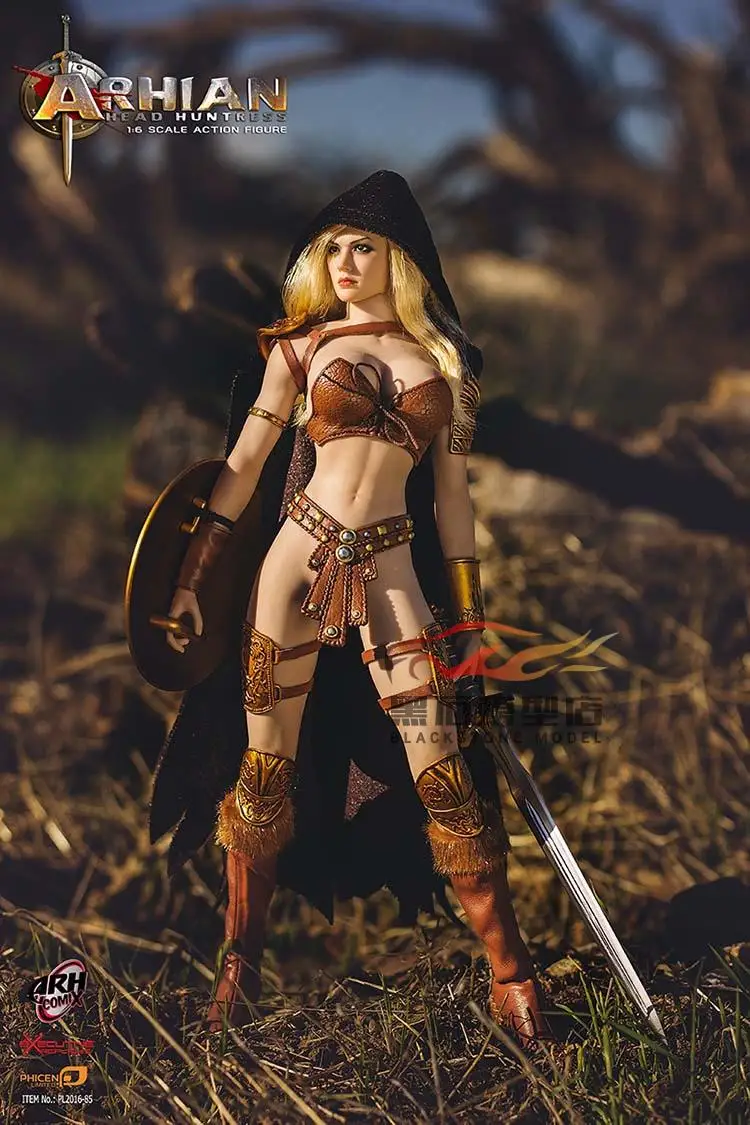 

TBLeague PL2016-85 1:6 Number Female Hunter Arhian Head Huntress Action Figure Model