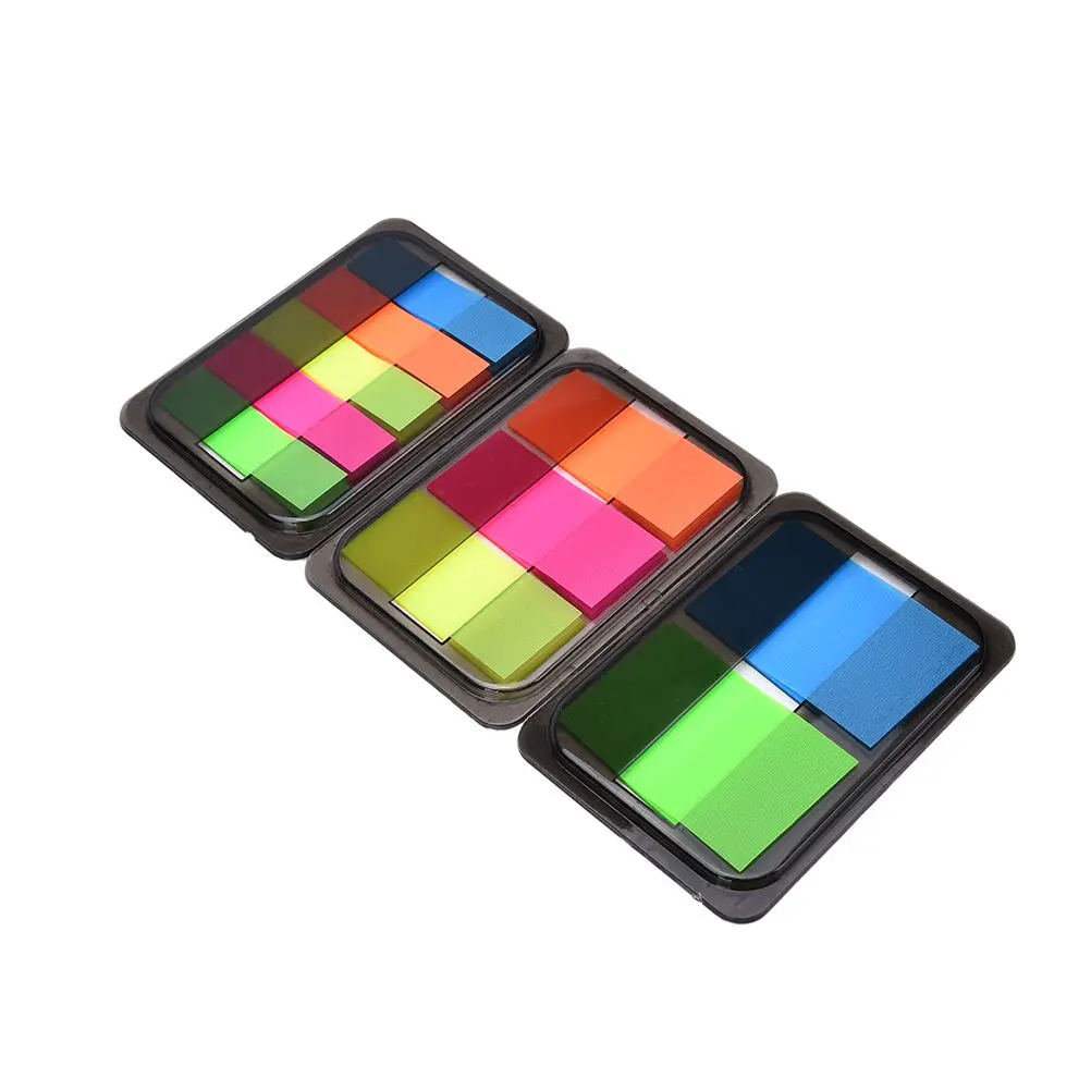 

Colorful Note Paper notes Rainbow Sticky notes Memo Paper stickers stationery office material School Memo Pads 8 *5.5cm