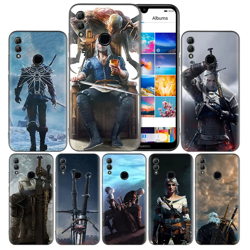 

The Witcher 3 Silicone Case Cover for Huawei Honor 8X 8C 8A 8S 10 10i Lite Play V20 Y9 Y7 Y6 Y5 Prime 2018 2019