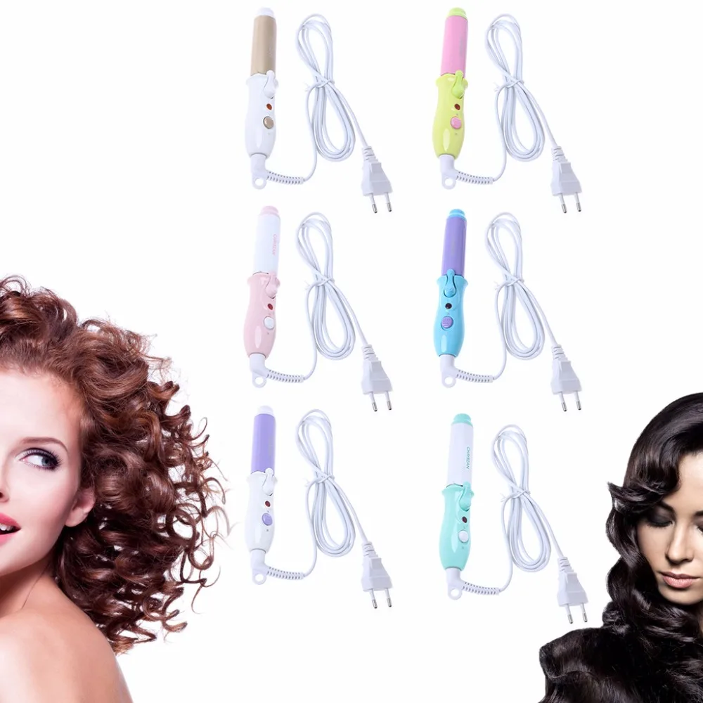 

MEXI Mini Lightweight Electric Automatic Hair Curler Curling Ceramic Roller Professional Styling Tools EU Plug