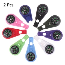 Высокое качество, комплект из 2 предметов, для детей возрастом от 2 мм Paracord веревка красочные автомобильный цифровой компас концы шнура охотничий рюкзак выживания лагерь путешествия Наборы