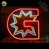 Neon Sign for G sHAPE Star Classic Neon Bulb sign handcraft neon signboard boat icons luces neon wall lights anuncio luminos