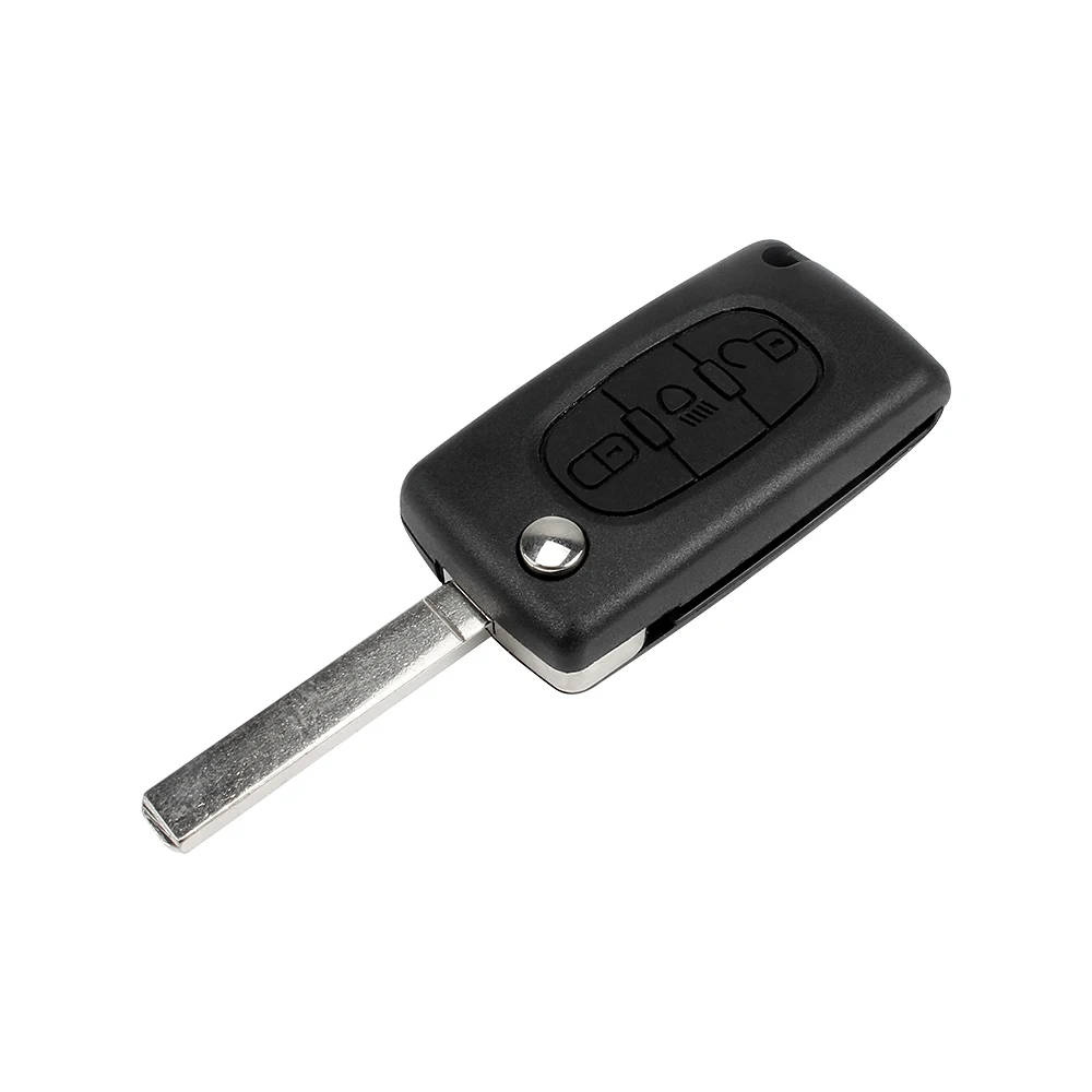 Пульт дистанционного управления VDIAGTOOL 3 корпус для ключей на кнопке с кнопкой светильник для ключ автомобиля Peugeot Fob чехол без батареи место без паза лезвия(CE0523