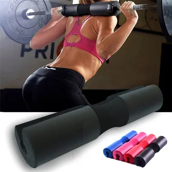 

Barbell Pad Squat Bar Thick Foam Cushion Protector For Neck Shoulder Weight Lifting Bar Fixing Strap Barbell Braces Support Tool