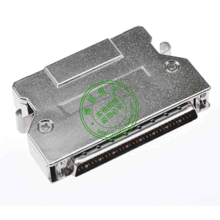 

High-quality SCSI connector SCSI 68PIN wire-type male end of DB -type steel shrapnel snap