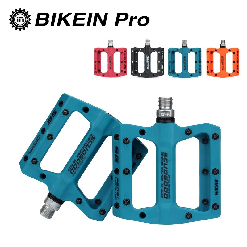 BIKEIN Pro 1 пара горный велосипед педали Сверхлегкий нейлон волокно не скользит на