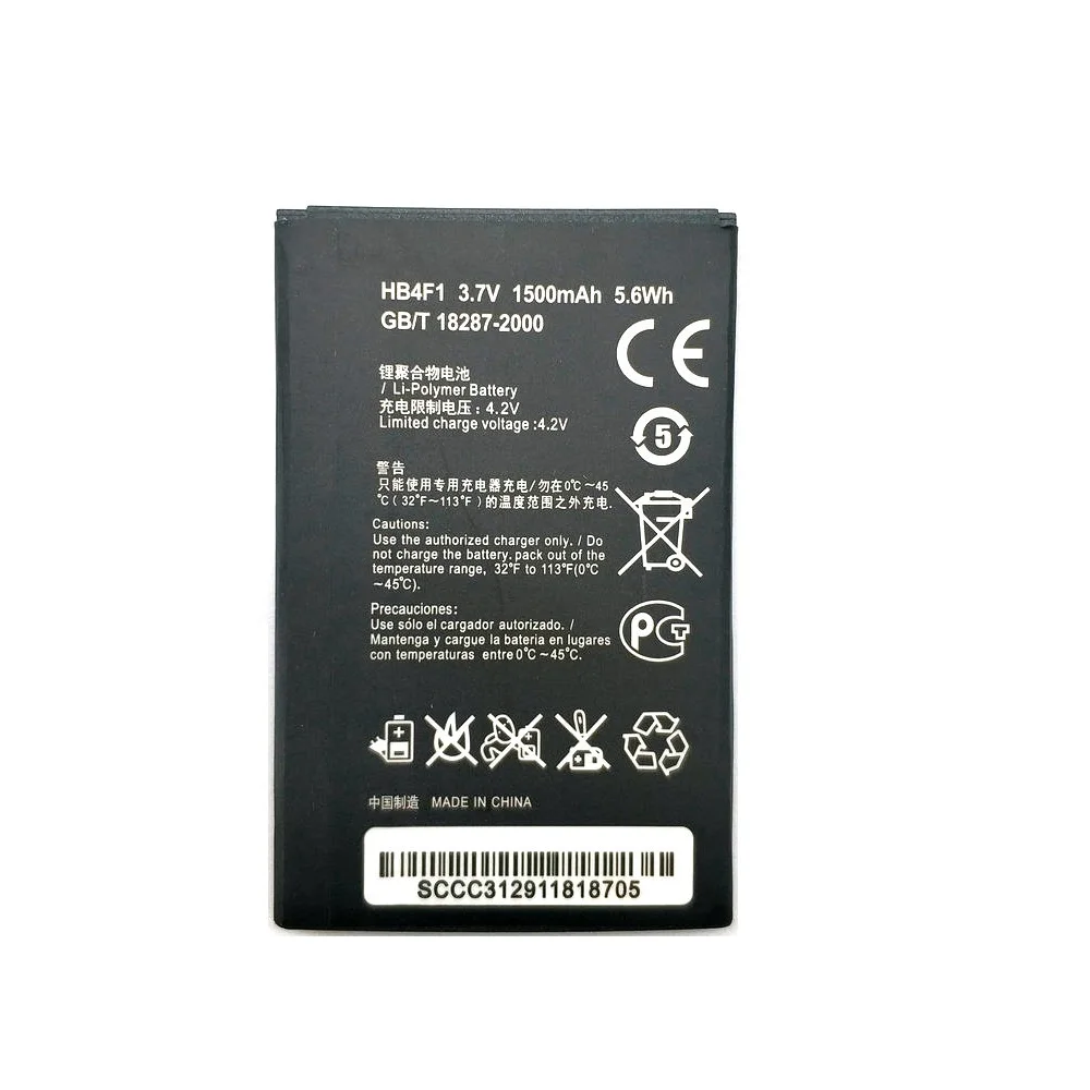 

New HB4F1 1500mAh Battery For Huawei U8220 U8230 E5830 E5838 E5 C8600 T-Mobile Pulse E585 Ascend M860 X5 U8800 C8800