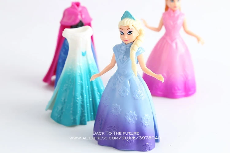 Disney Frozen Princess Elsa Anna 12cm 4pcs/set Action Figure Model Anime Mini Decoration PVC Collection Figurine Toys model gift Disney Frozen Princess Elsa Anna 12cm 4pcs/set Action Figure Model Anime Mini Decoration PVC Collection Figurine Toys model gift
